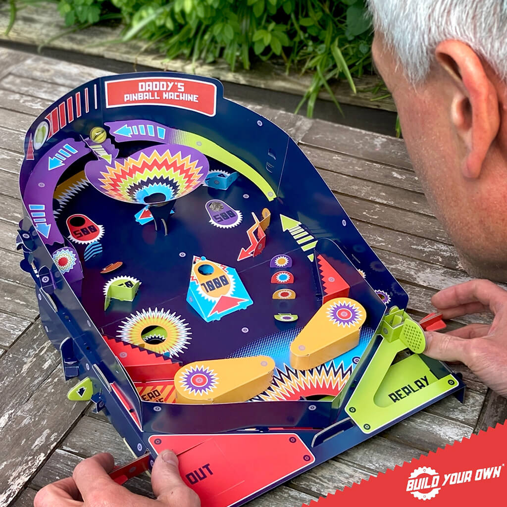 Build Your Own Pinball Machine | Steam Rocket | Fun, Educational Toys ...