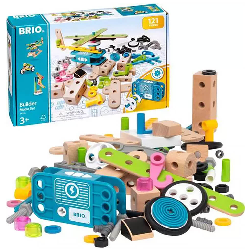 Builder Motor Set (121 Piece) - Brio