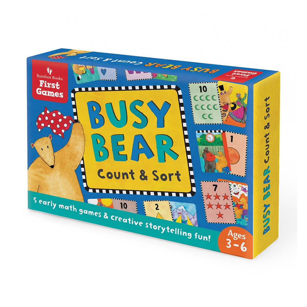 Busy Bear Count & Sort - Barefoot Books First Games