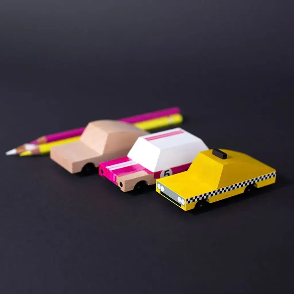 Castor Set 12 Pack: Build Your Own CandyCar - CandyLab Toys