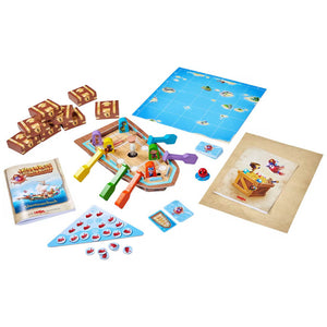 Capt'n Pepe, Treasure Ahoy! Choose Your Own Adventure Board Game - Haba