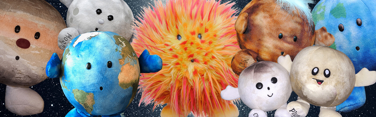 Celestial Buddies Plush Planet Soft Toys