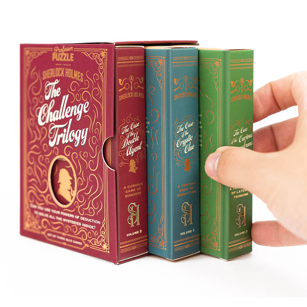 The Challenge Trilogy: Deduction Games - Professor Puzzle (Sherlock Holmes Collection)