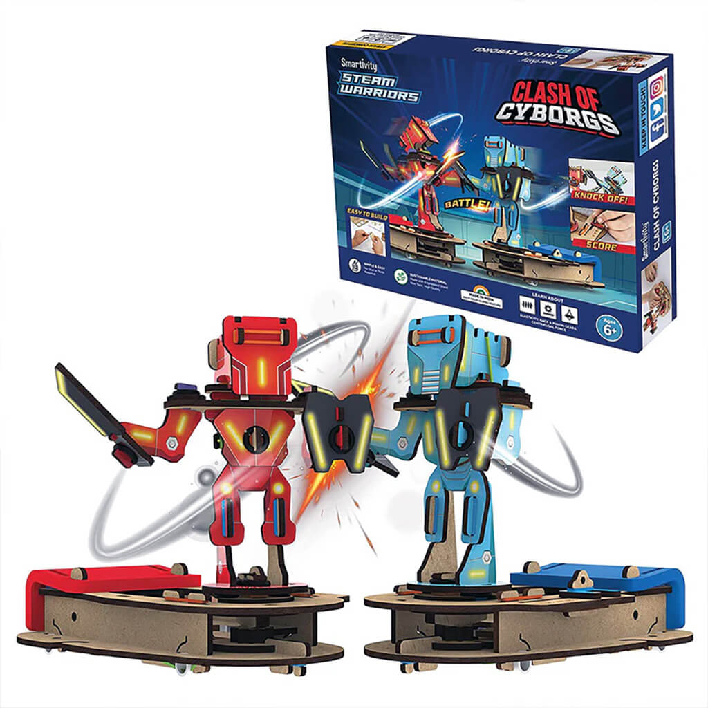 Clash of Cyborgs STEM Kit - Smartivity