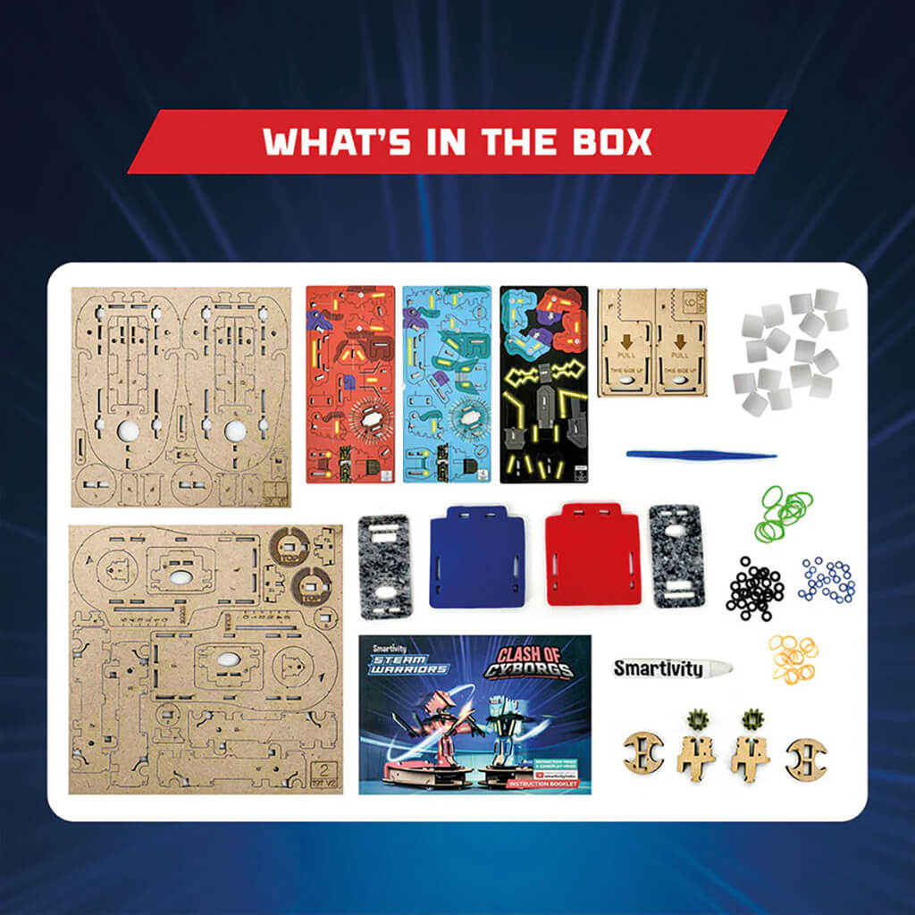 Clash of Cyborgs STEM Kit - Smartivity