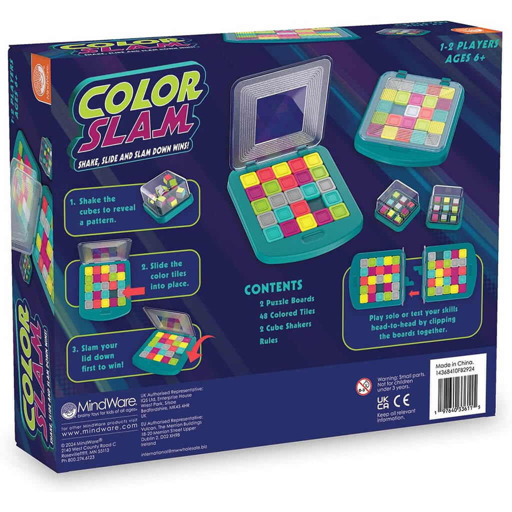 Colour Slam: Sliding Puzzle Game - Mindware