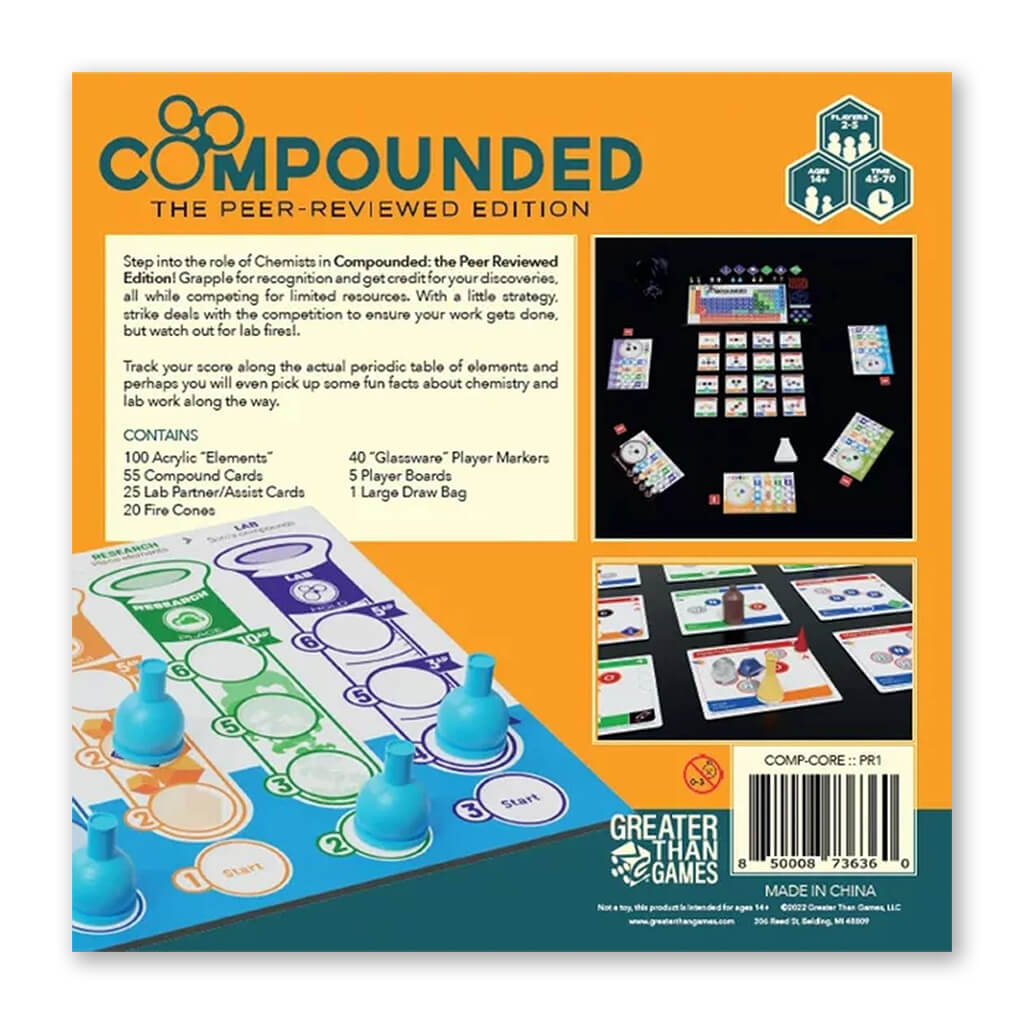 Compounded: Compound Building Chemistry Game (The Peer Reviewed Editio ...