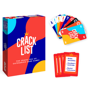 Crack List: The Crack-You-Up Categories Card Game - Hachette Boardgames UK