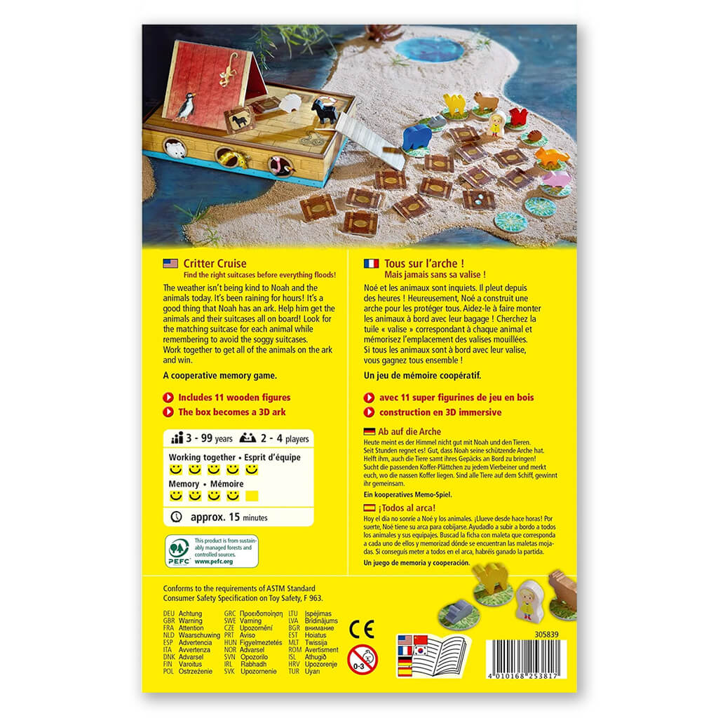 Critter Cruise Cooperative Game - Haba