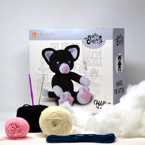 Charlie the Kitten Crochet Kit - Knitty Critters