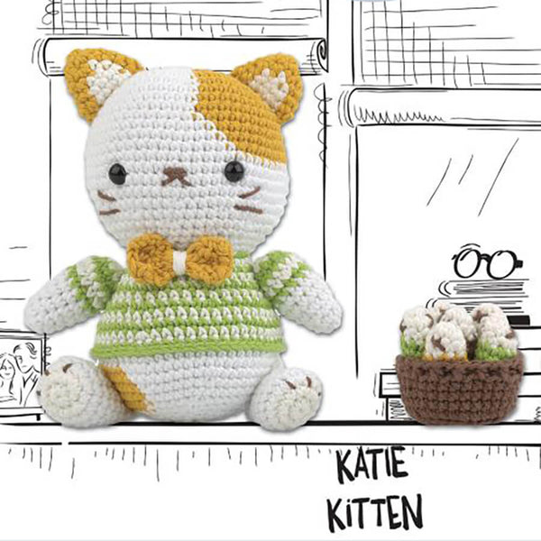 Katie Kitten Crochet Kit | Steam Rocket | Fun, Educational Toys & Games
