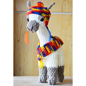 Llulu Llama Crochet Kit - Knitty Critters