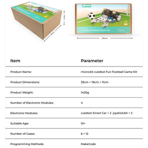 Cutebot Robot Football Game Kit with 4x micro:bit - ELECFREAKS