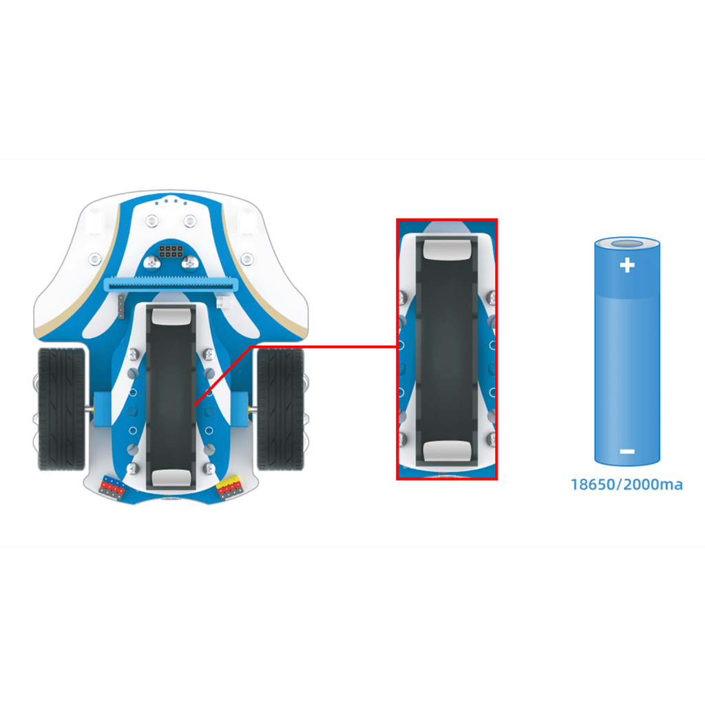 Cutebot Pro Smart Car Robot Kit with micro:bit - ELECFREAKS