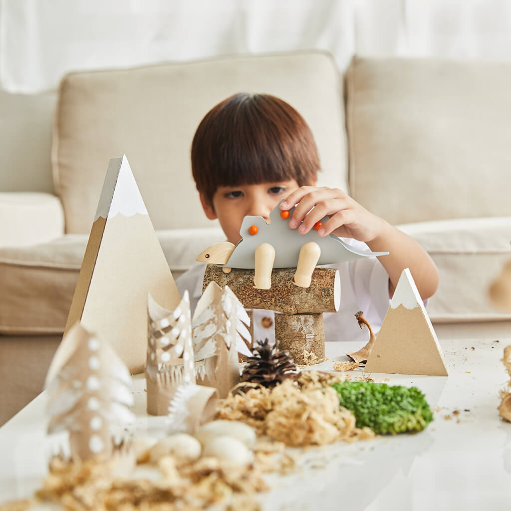 DIY Stegosaurus Wooden Toy - PlanToys