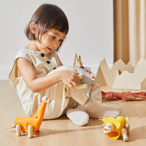 DIY Stegosaurus Wooden Toy - PlanToys