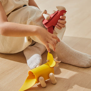 DIY Triceratops Wooden Toy - PlanToys