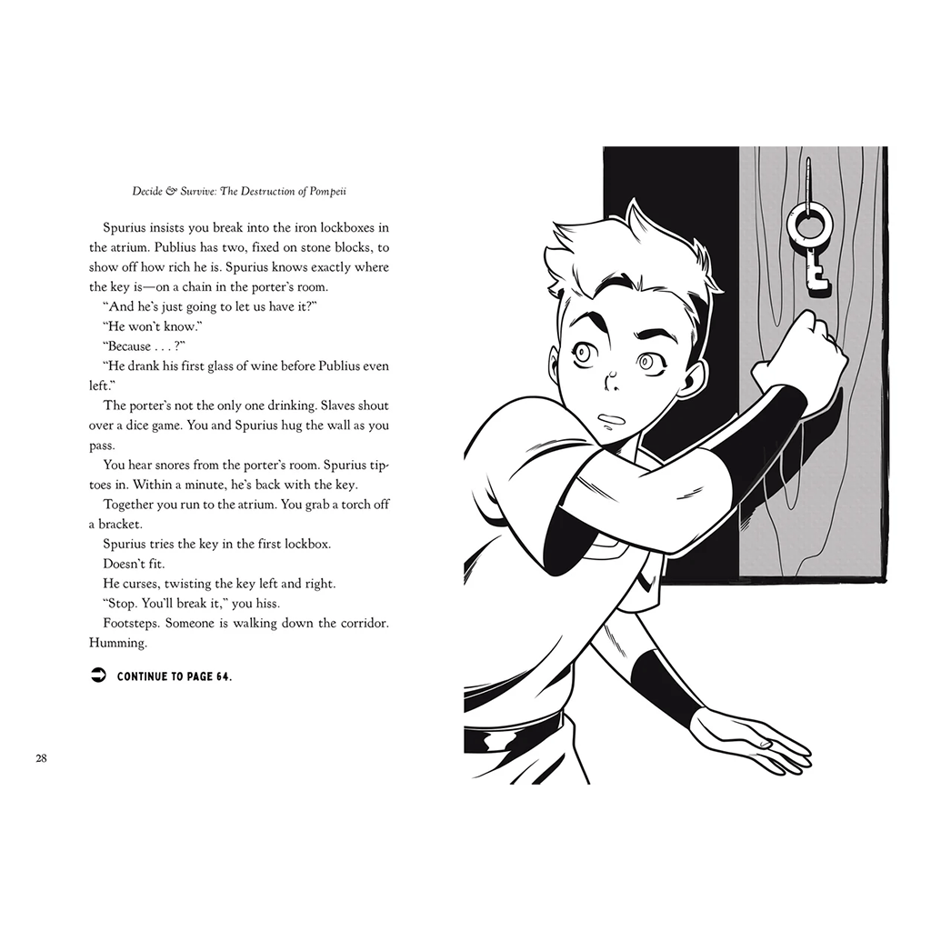 Decide & Survive: The Destruction of Pompeii - Bushel & Peck Books (Paperback)