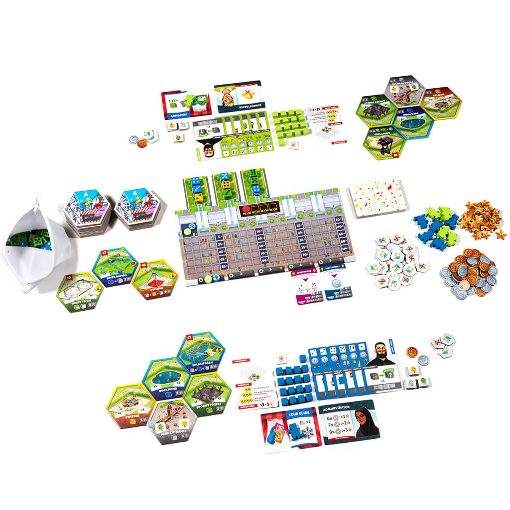 Dice Theme Park Game - Alley Cat Games