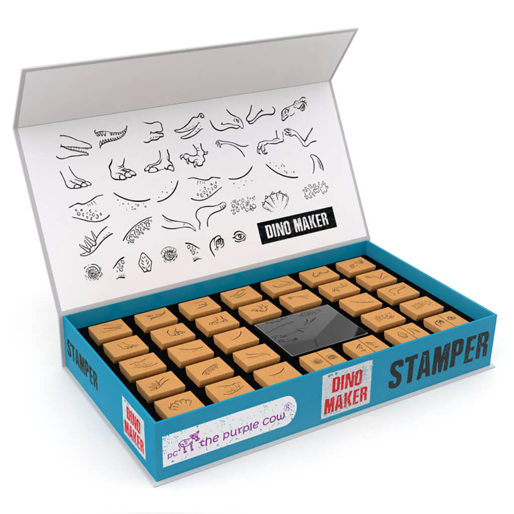 Dino Maker Stamper Set - The Purple Cow