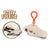 Diplodocus Skull Key Ring - Giant Microbes (Fuzzy Fossils)