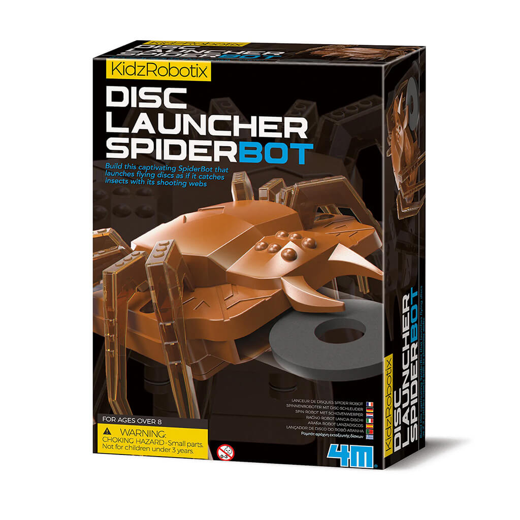 Disc Launcher SpiderBot - KidzRobotix