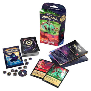 Disney Lorcana Trading Card Game (TCG) Starter Deck Cruella de Vil & Aladdin - Ravensburger
