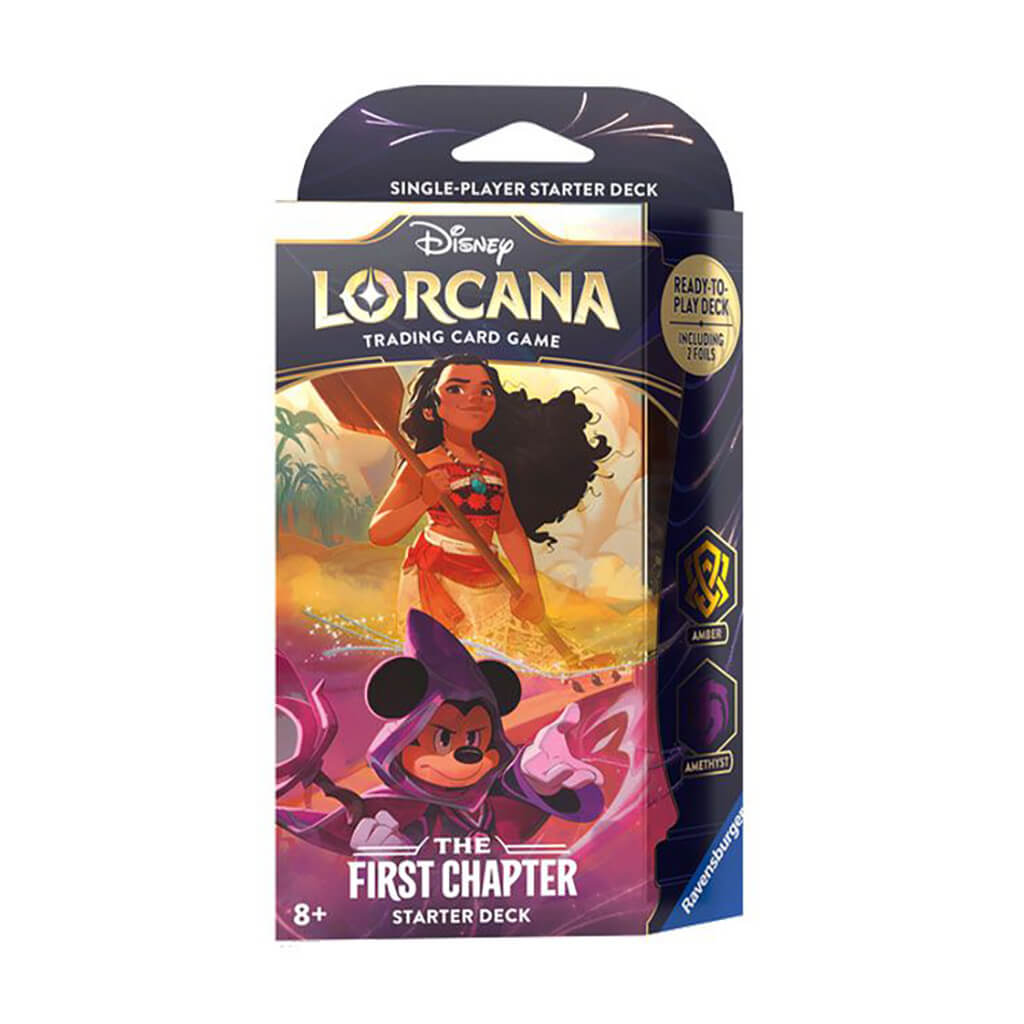 Disney Lorcana Trading Card Game (TCG) Starter Deck Moana & Mickey - Ravensburger