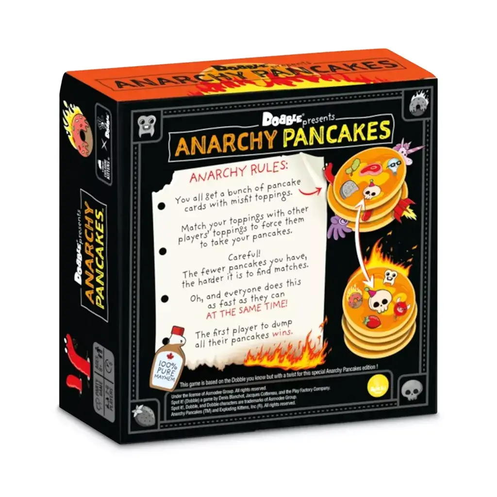 Dobble Anarchy Pancakes