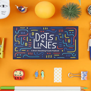 Dots & Lines Puzzle Flipbook Set - Flipboku