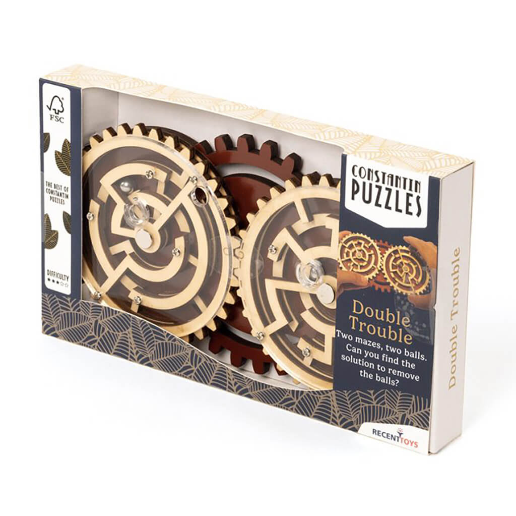Double Trouble Mechanical Puzzle - Recent Toys