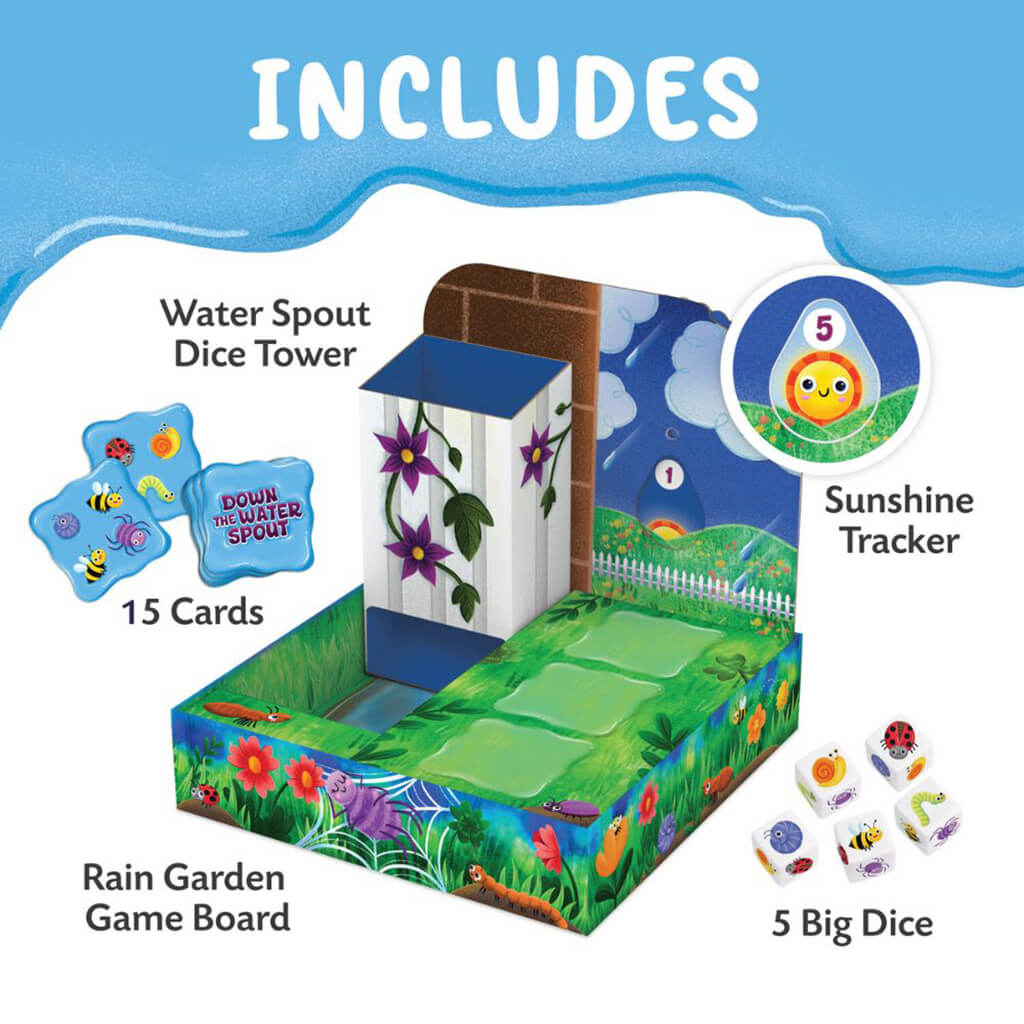 Down the Water Spout Cooperative Game - Peaceable Kingdom