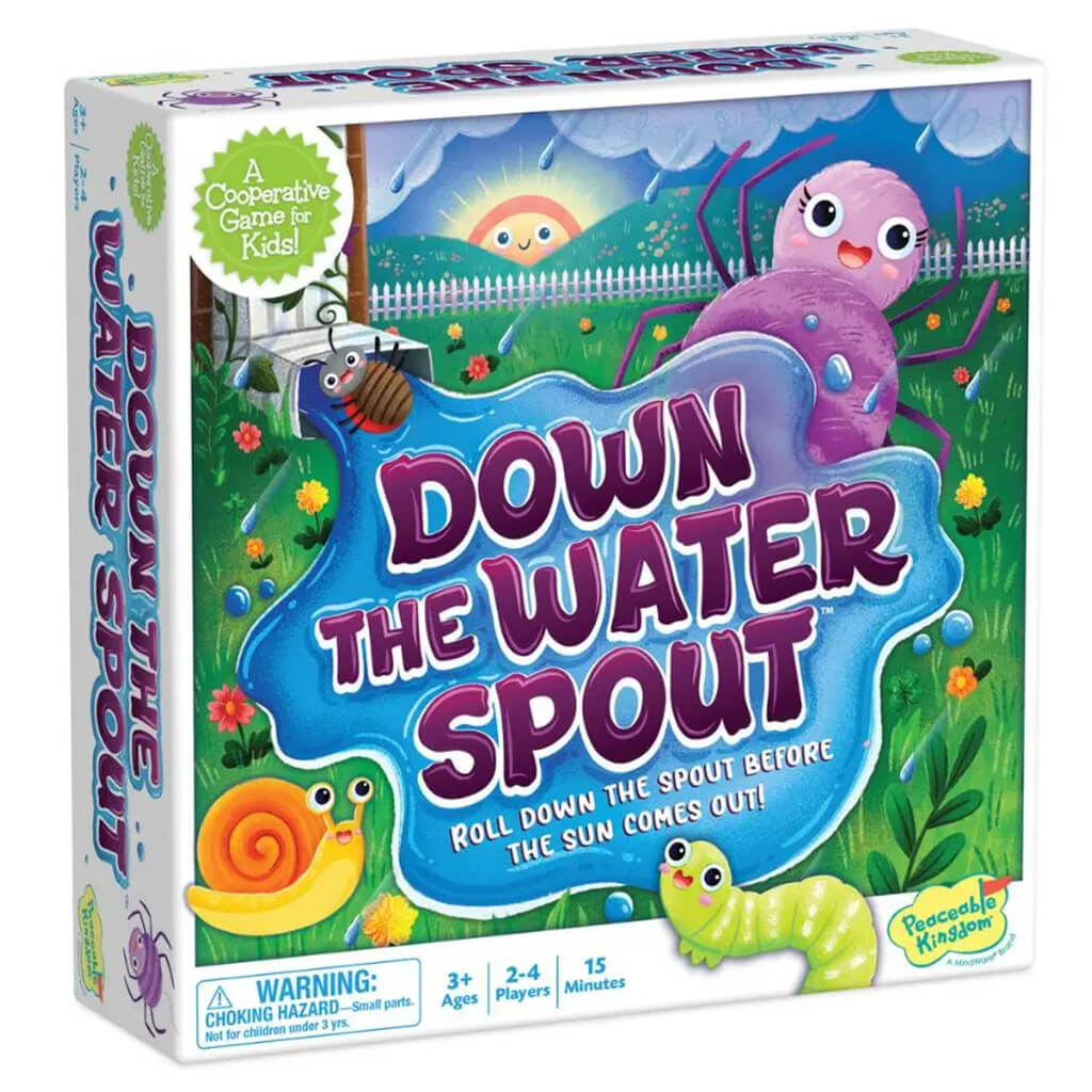Down the Water Spout Cooperative Game - Peaceable Kingdom