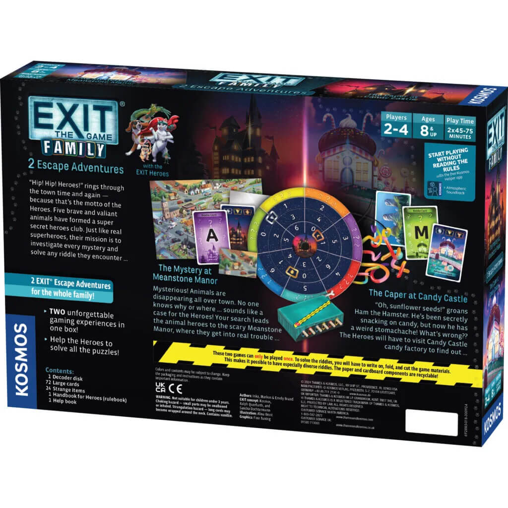 Exit The Game Family Edition: Two Escape Adventures - Thames & Kosmos