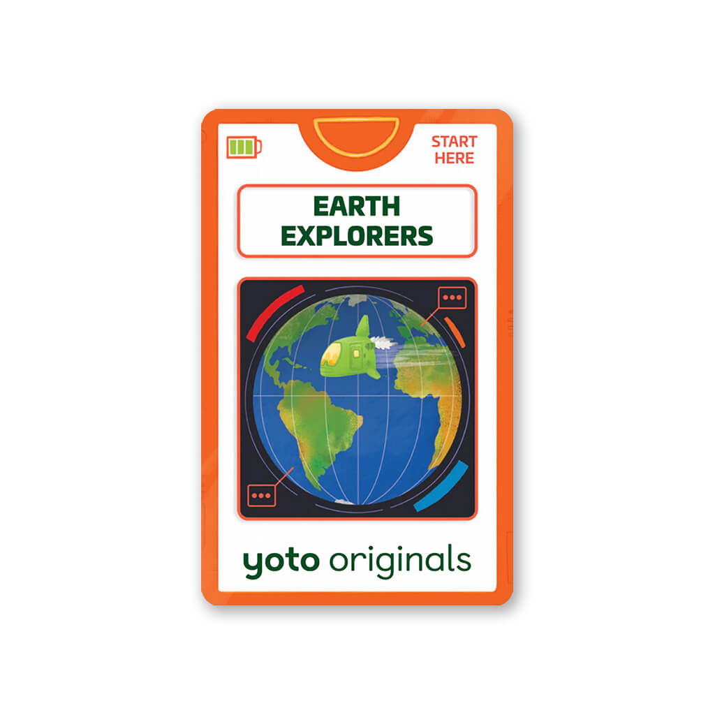 Earth Explorers - Cards for Yoto Player / Mini (8 Cards)