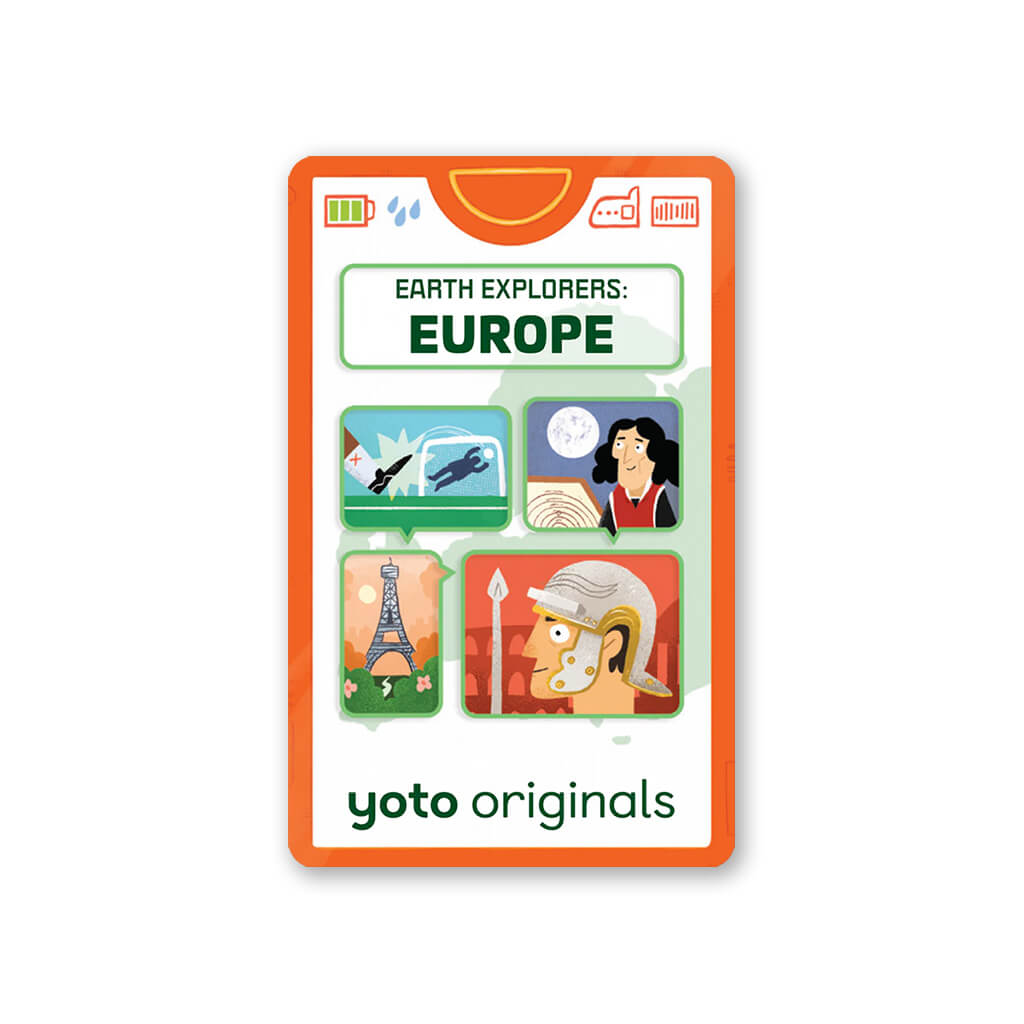 Earth Explorers - Cards for Yoto Player / Mini (8 Cards)