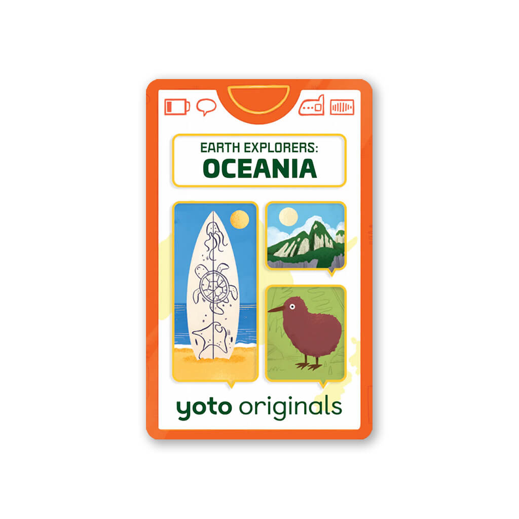 Earth Explorers - Cards for Yoto Player / Mini (8 Cards)