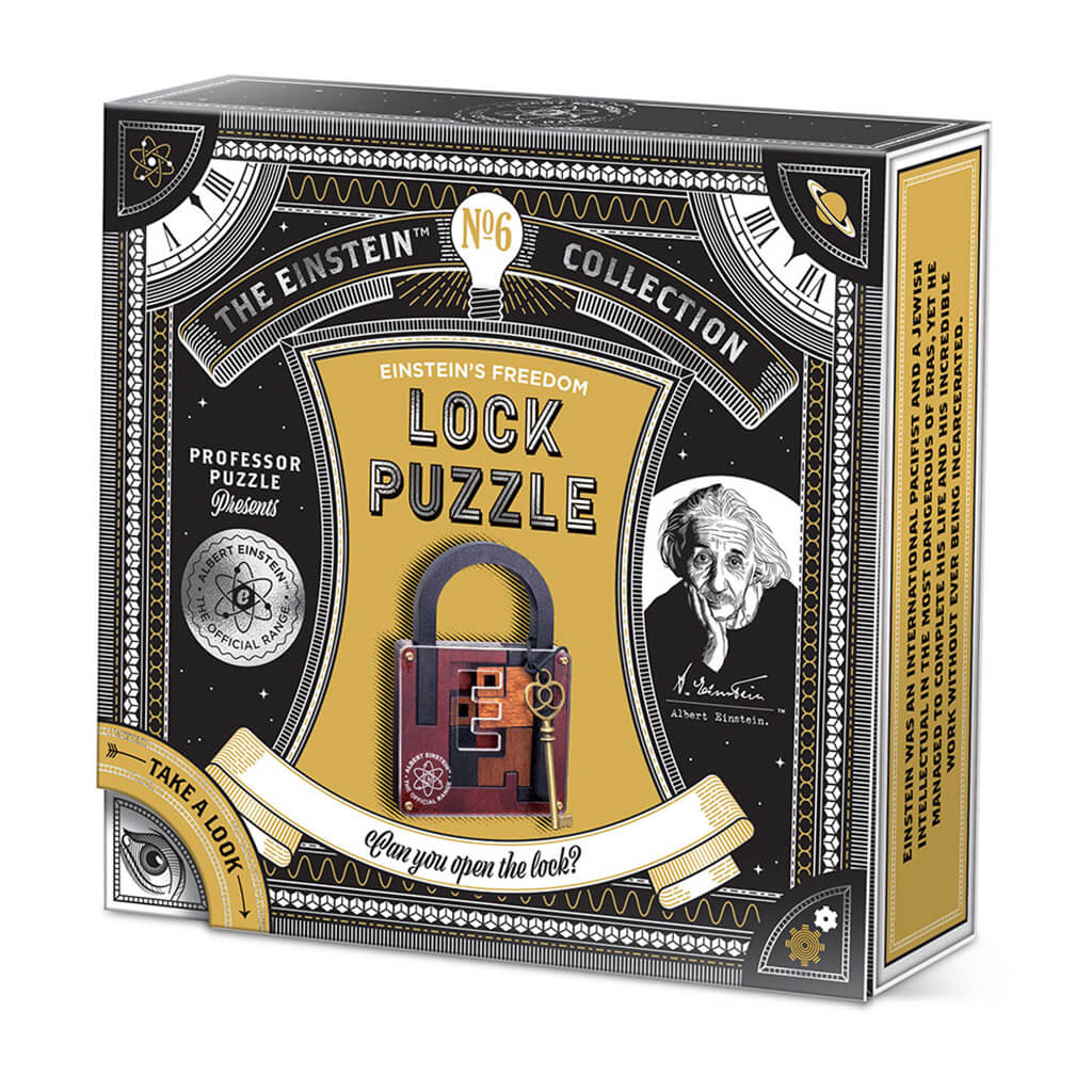 Freedom Lock Puzzle - Professor Puzzle (Einstein Collection)