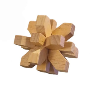 Festive Snowflake Puzzle Bauble - Professor Puzzle