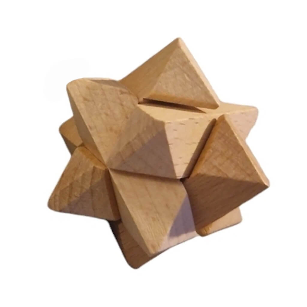 Festive Star Puzzle Bauble - Professor Puzzle