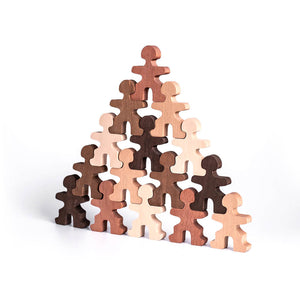 Flockmen Balancing Figures: Skin Tone Set (15 Pieces)