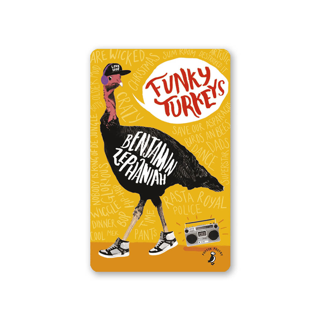 Funky Turkeys by Benjamin Zephaniah - Card for Yoto Player / Mini
