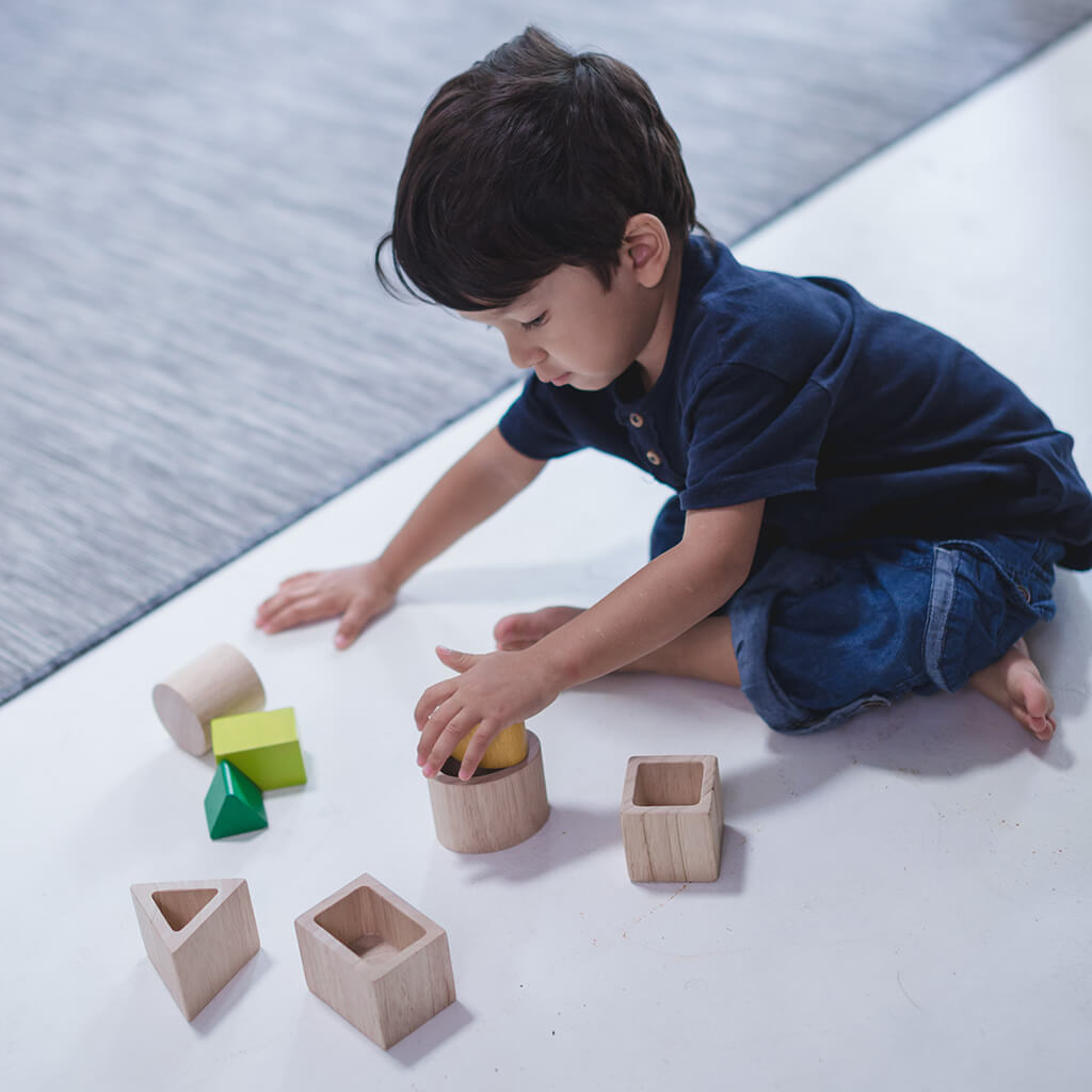 Geo Blocks Math PlanToys Geo Matching Blocks | Steam Rocket | Fun, Educational Toys & Games