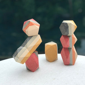 Geo Stacking Rocks - PlanToys