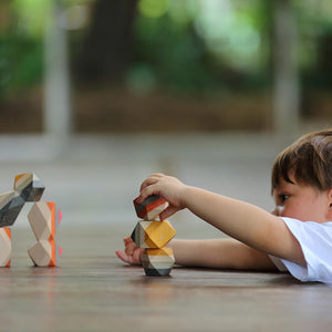 Geo Stacking Rocks - PlanToys