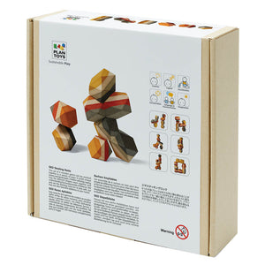 Geo Stacking Rocks - PlanToys