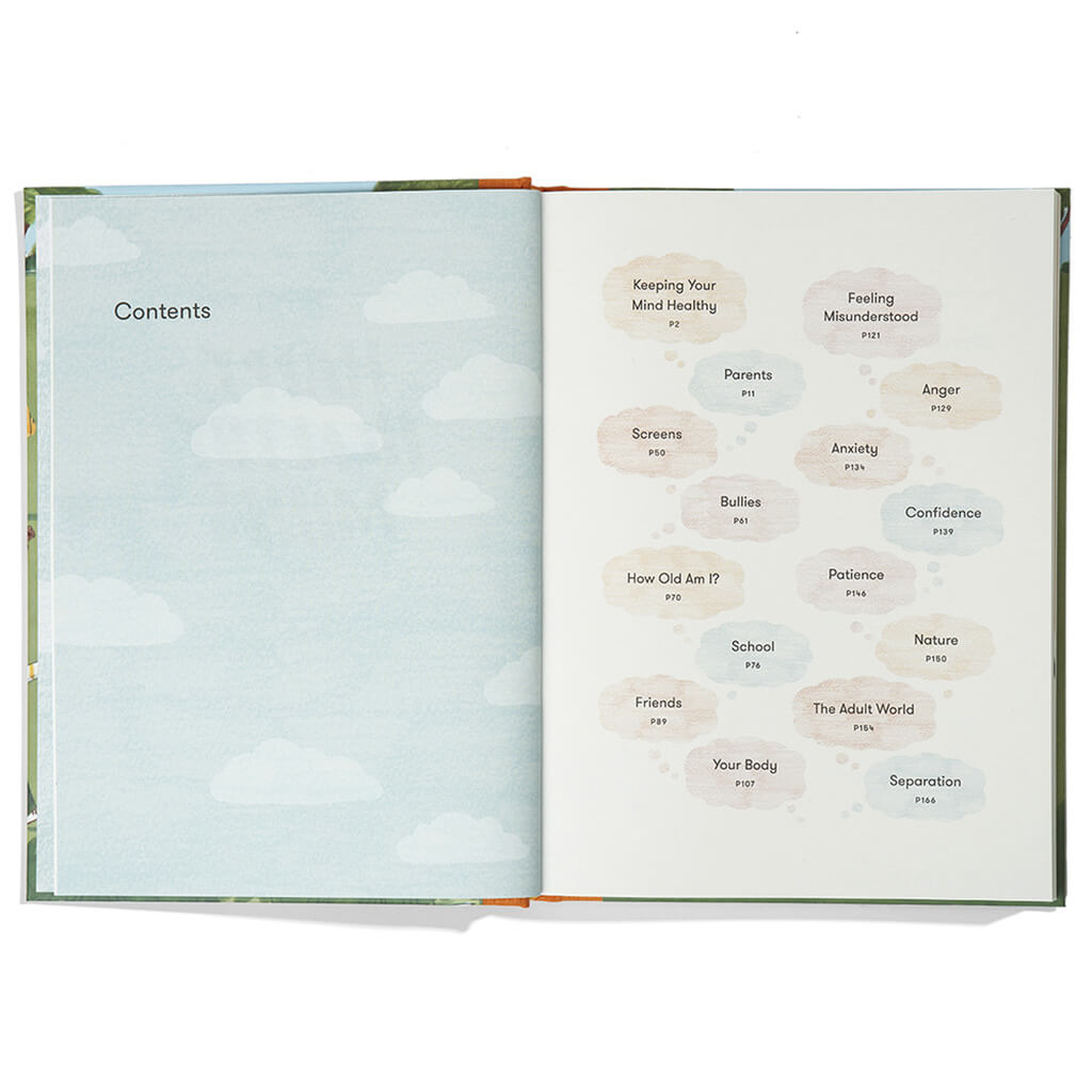 Happy, Healthy Minds: A Children's Guide to Emotional Wellbeing - The School of Life (Hardback)