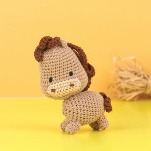 Ginger the Pony Crochet Kit - Knitty Critters