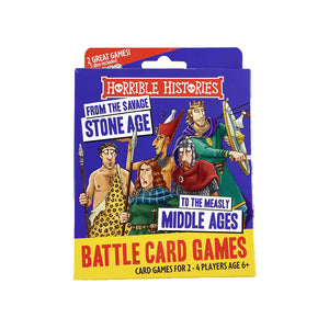 Horrible Histories Battle Card Games: From the Savage Stone Age to the Measly Middle Ages