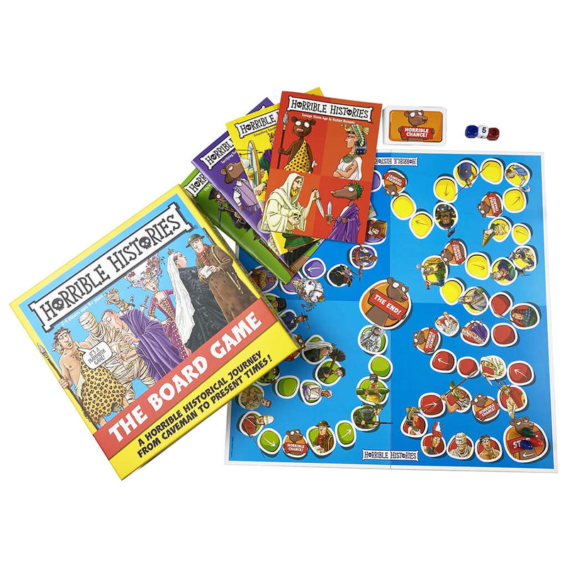 Horrible Histories The Board Game Steam Rocket Fun Educational